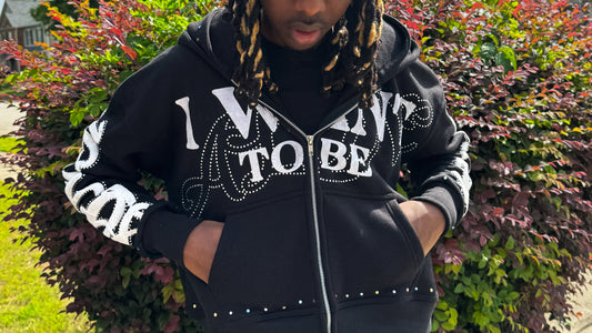 BLACK Yin&Yang ZIPUP