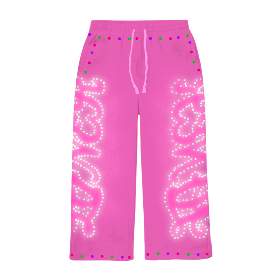 PINK “ALONE” SWEATPANTS